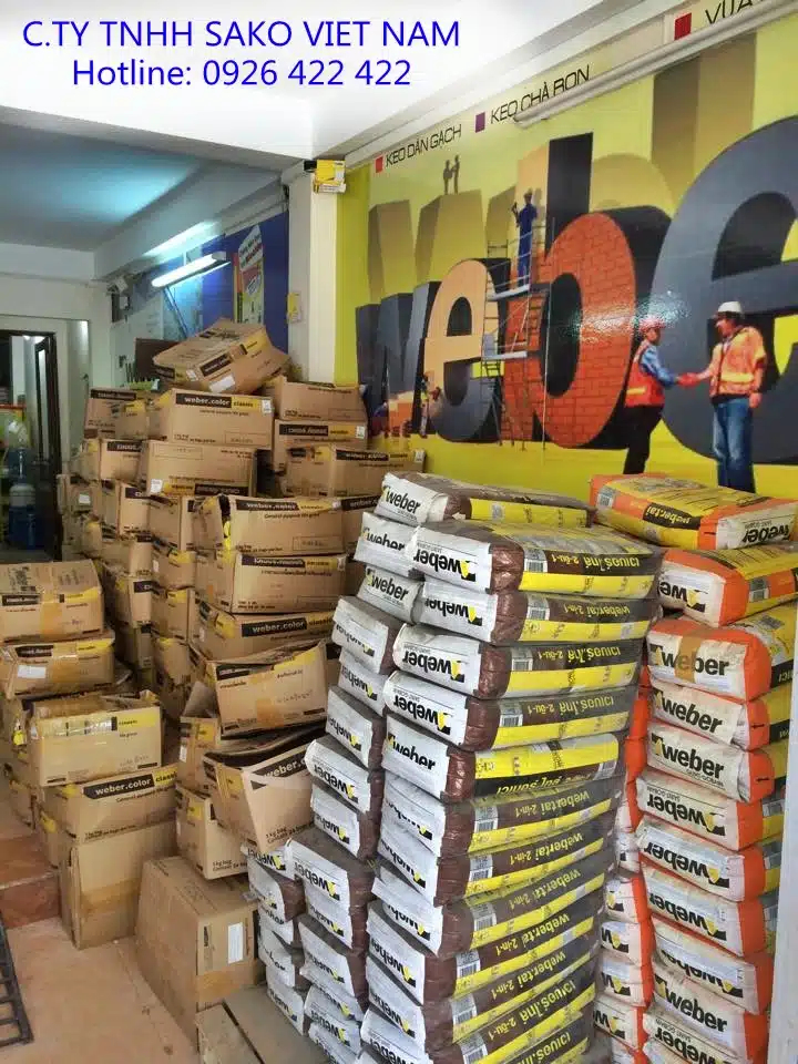cung cấp keo weber số 1 Việt Nam