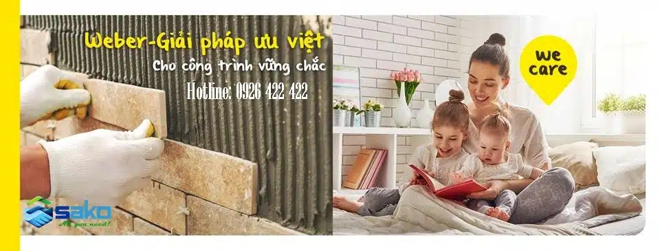 Nhà cung cấp keo weber tại hcm