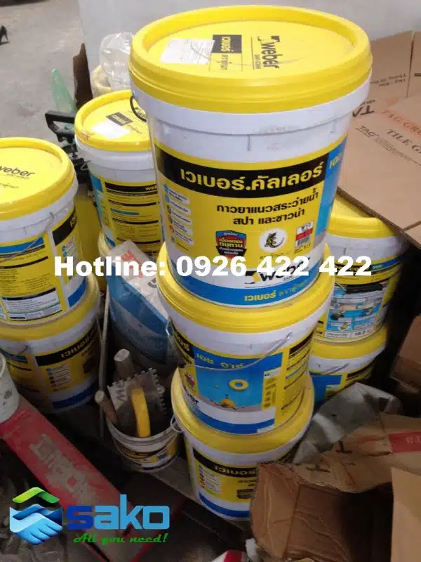 Keo chà ron Hr Weber tại HCM