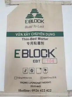 Vữa xây gạch nhẹ EBlock